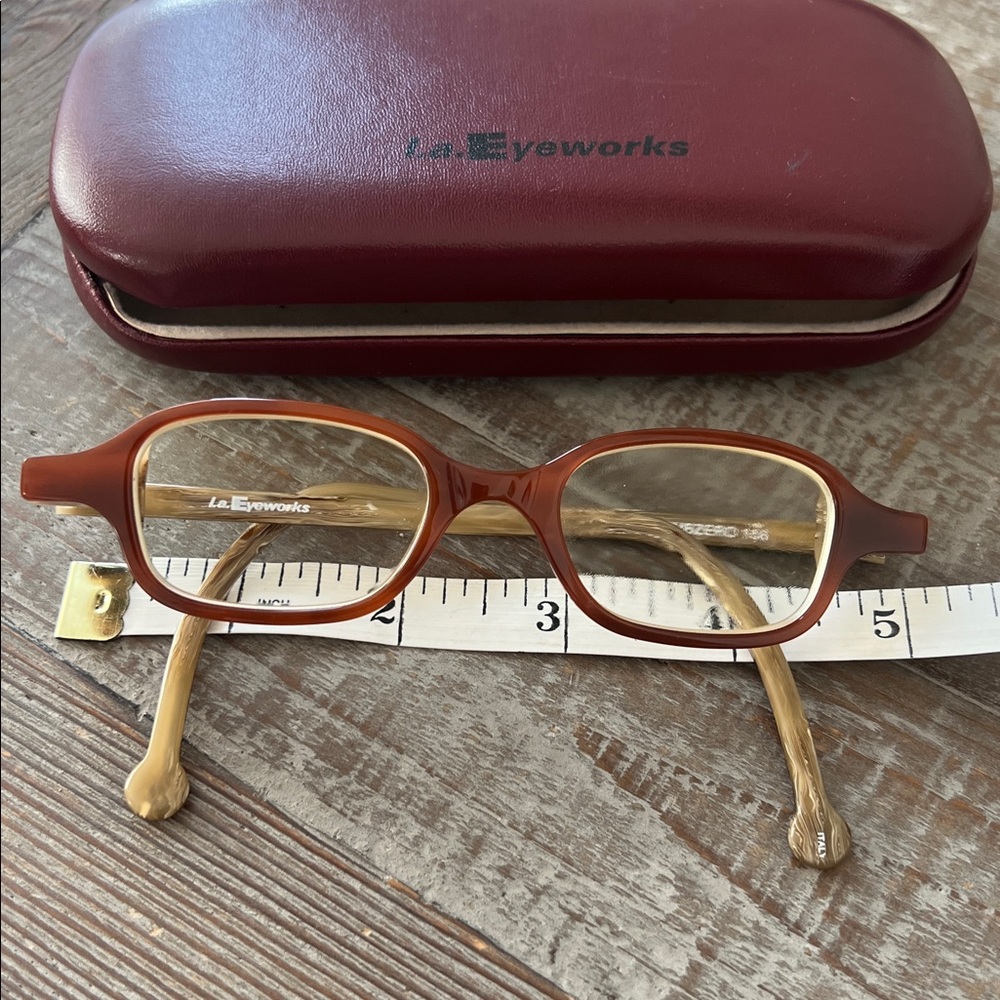 La Eyeworks Vtg Subzero Frames W Case - image 6